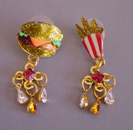 LUNCH at the RITZ “Car Hop” earrings