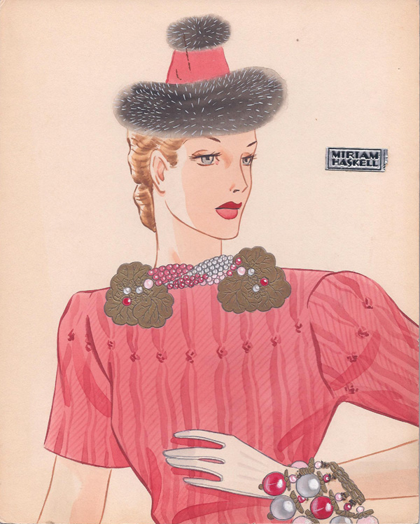 MIRIAM HASKELL jewelry original by Larry Austin