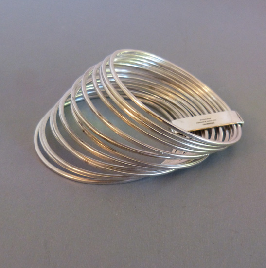 PORTER BLANCHARD sterling bangles, Arts & Crafts