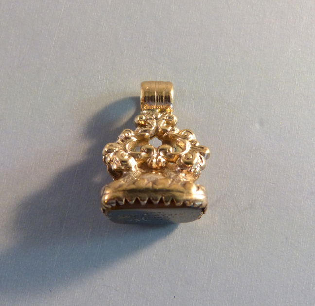 VICTORIAN fob “for particulars inquire within” message
