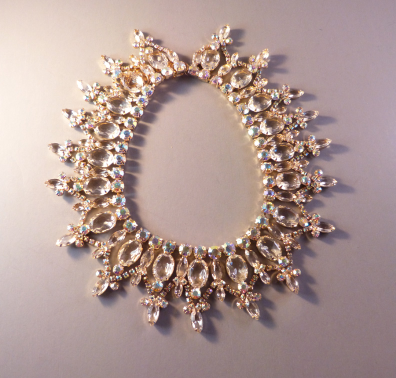 JULIANA by D&E brilliant aurora borealis spectacular necklace