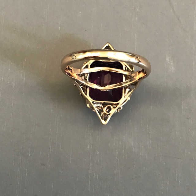 ring40019c Morning Glory Jewelry & Antiques