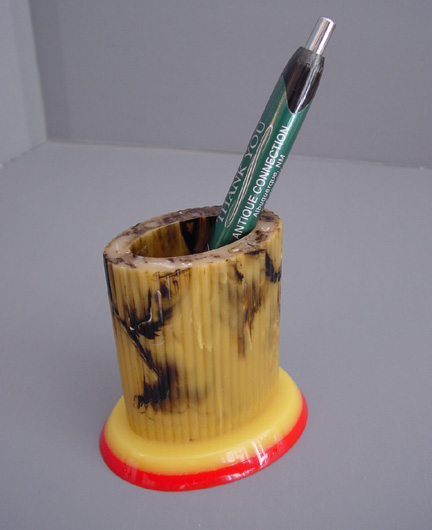SHULTZ bakelite pencil holder stand for your desk